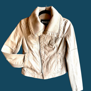 ONLY Vegan Cropped Jacket